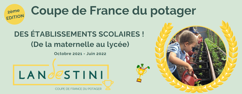 Concours « La coupe de France du potager ! » – 2nde édition