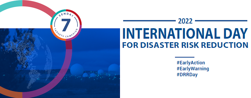 Journée internationale de la prévention des catastrophes naturelles 2022
